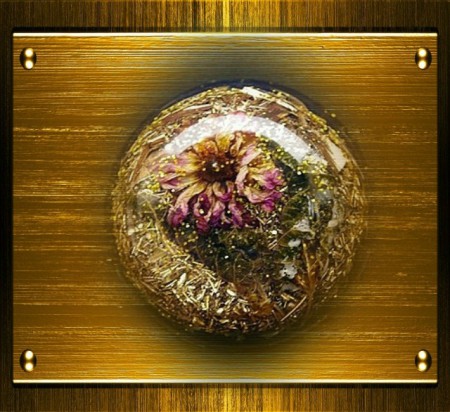 Orgonit -Dekoračný s Krištáľom